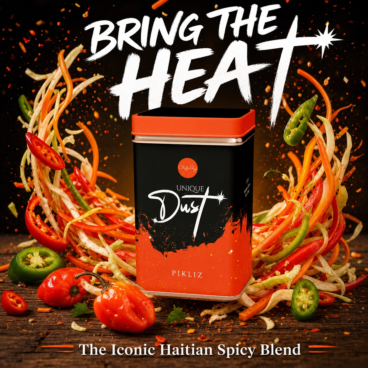 Haitian Pikliz Seasoning Blend, Powdered – 3.0 oz