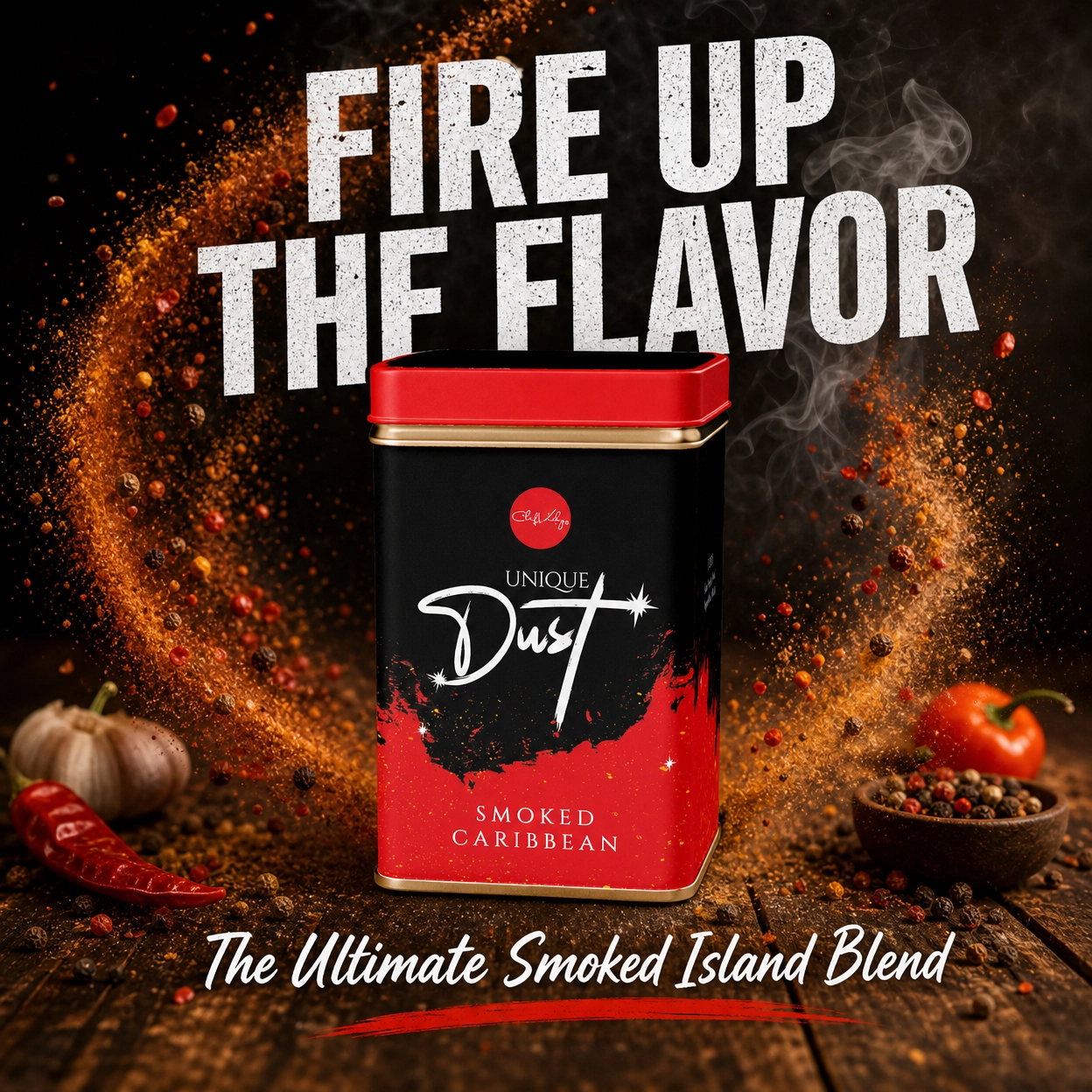Smoked Caribbean Seasoning Blend, 3.0 oz